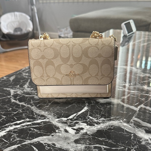 Coach Mini Klare Crossbody Bag In Signature Canvas - Picture 1 of 9